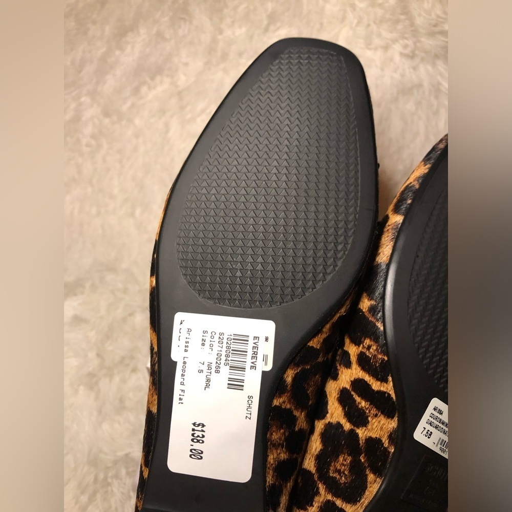 SCHUTZ Animal Print Women's Flats NWT NWB size 7.5 - Picture 8 of 15